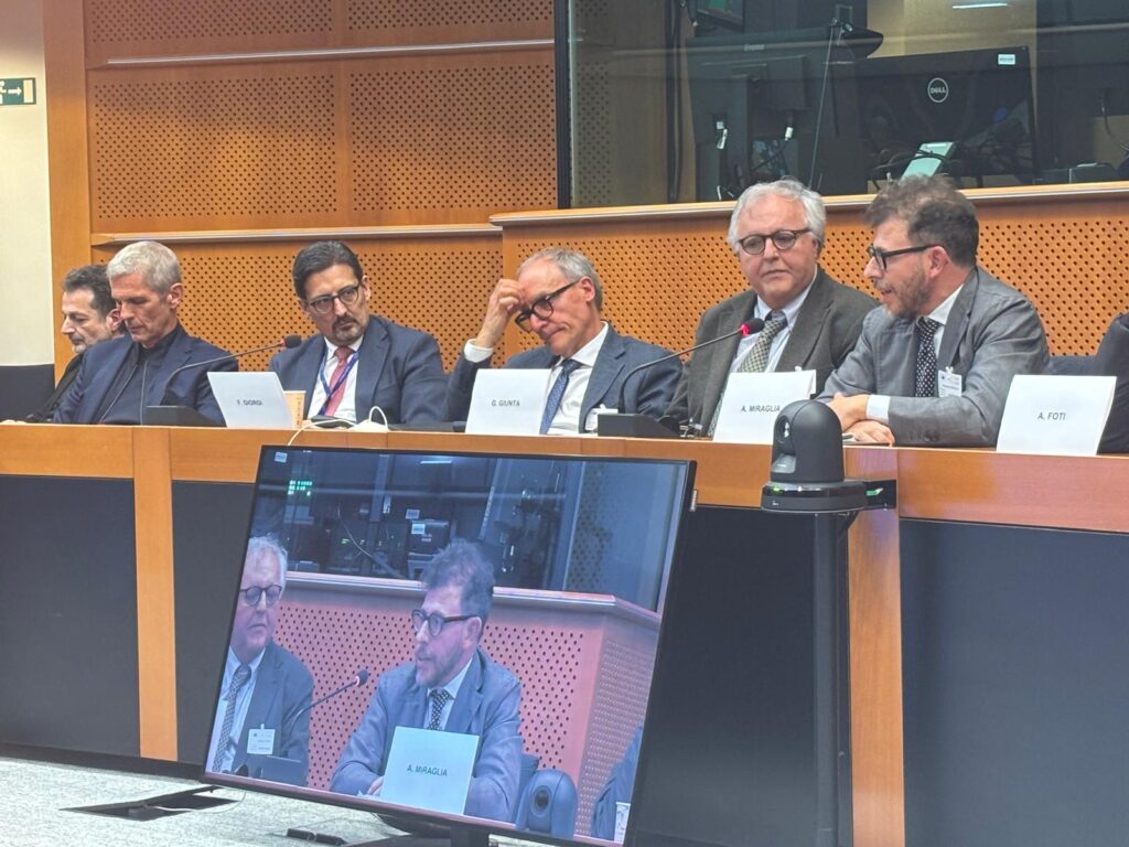 Alessandro Miraglia (MedWaves’ Team Leader for Networking and Partnerships) during his intervention Alessandro Miraglia (MedWaves’ Team Leader for Networking and Partnerships) during his intervention