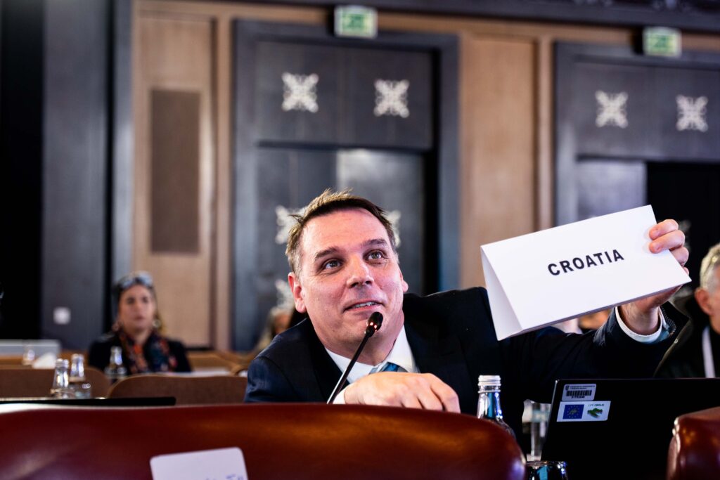 Domagoj Krnjak, Croatia Photo by IISD/ENB | Mika Benoni